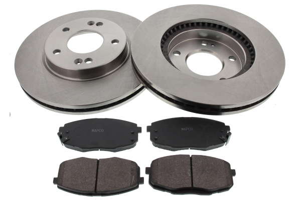Kit disques et plaquettes de frein