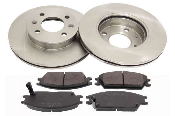 Kit disques et plaquettes de frein