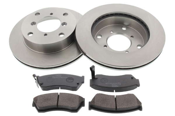 Kit disques et plaquettes de frein