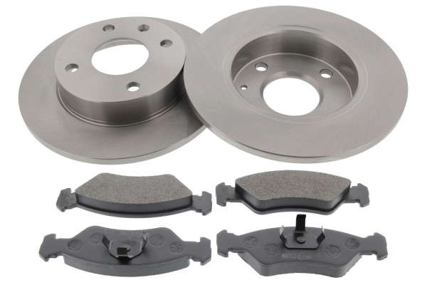 Kit disques et plaquettes de frein