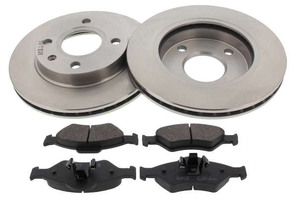 Kit disques et plaquettes de frein