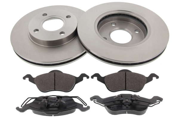 Kit disques et plaquettes de frein