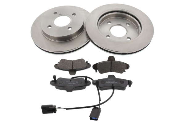 Kit disques et plaquettes de frein
