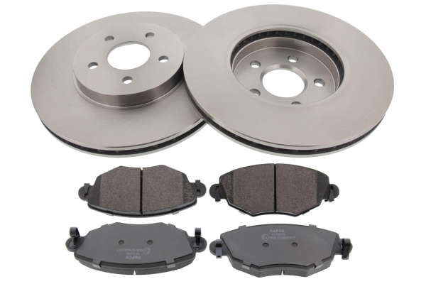 Kit disques et plaquettes de frein
