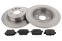 Kit disques et plaquettes de frein