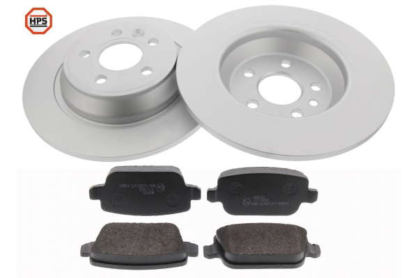 Kit disques et plaquettes de frein