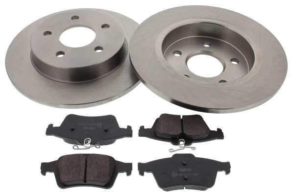 Kit disques et plaquettes de frein