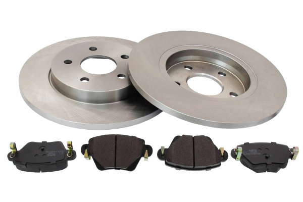 Kit disques et plaquettes de frein