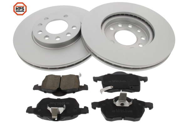 Kit disques et plaquettes de frein