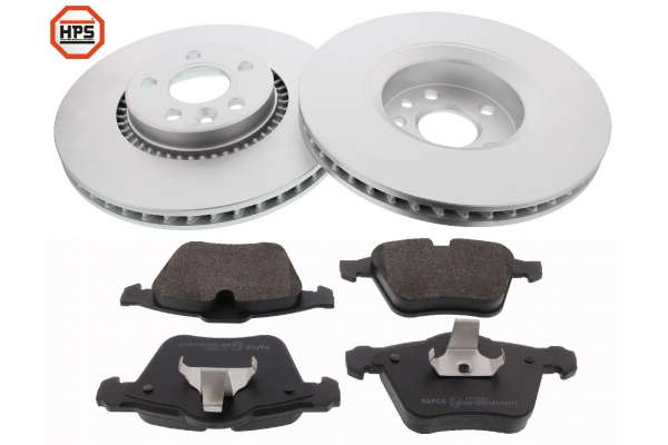 Kit disques et plaquettes de frein