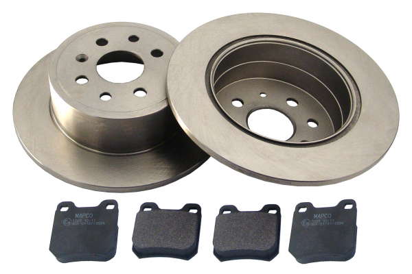 Kit disques et plaquettes de frein
