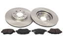 Kit disques et plaquettes de frein