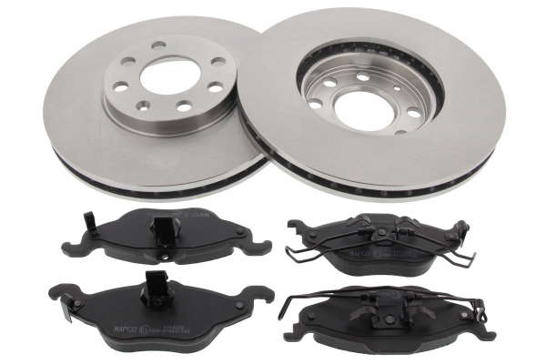 Kit disques et plaquettes de frein