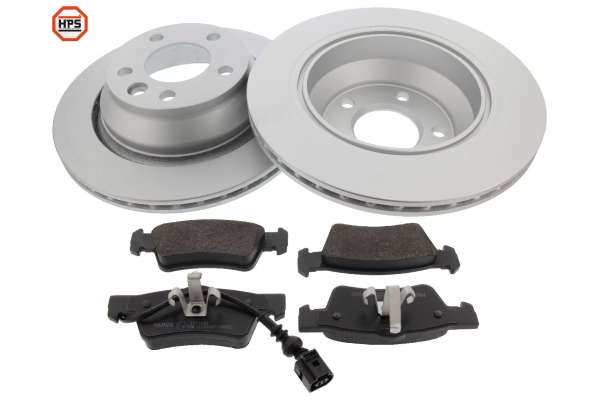 Kit disques et plaquettes de frein