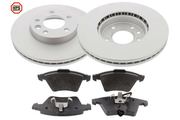 Kit disques et plaquettes de frein