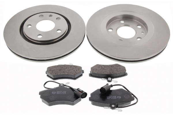Kit disques et plaquettes de frein