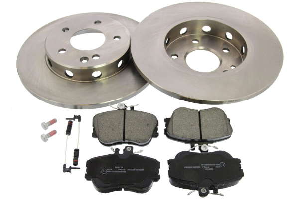 Kit disques et plaquettes de frein