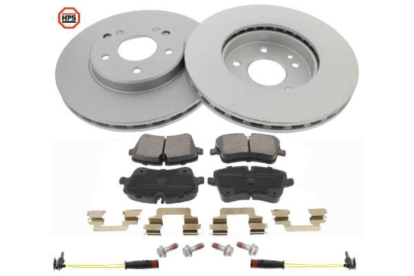 Kit disques et plaquettes de frein