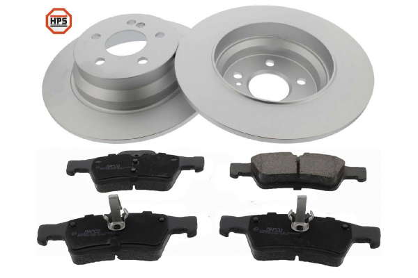 Kit disques et plaquettes de frein