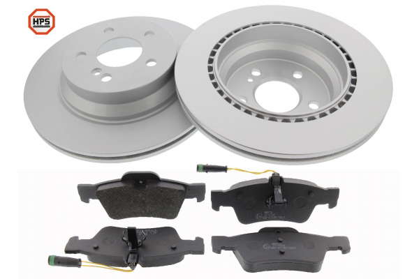 Kit disques et plaquettes de frein