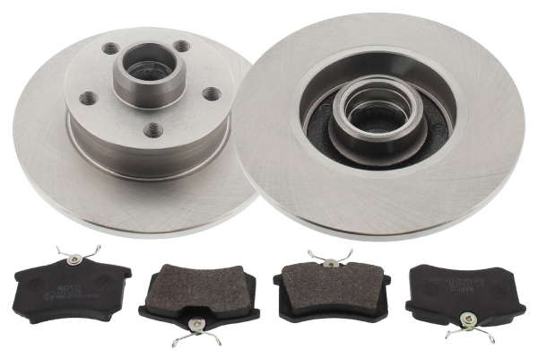Kit disques et plaquettes de frein