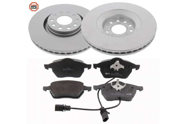 Kit disques et plaquettes de frein