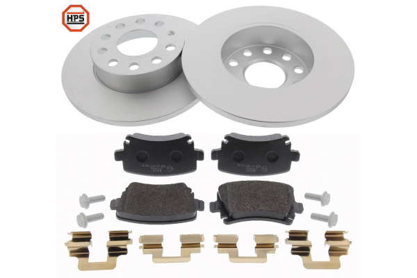 Kit disques et plaquettes de frein