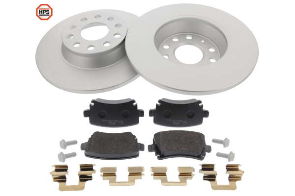Kit disques et plaquettes de frein