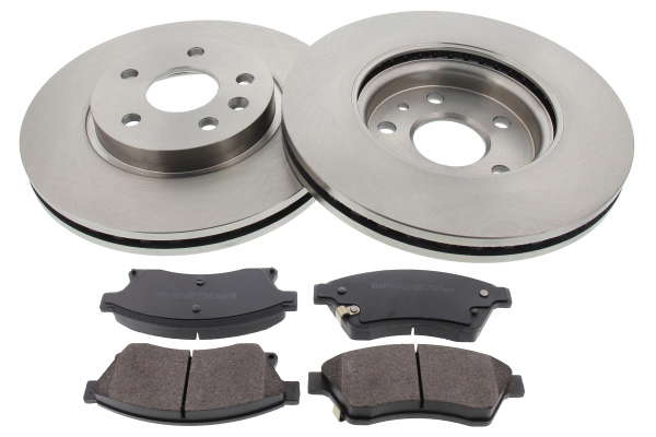 Kit disques et plaquettes de frein
