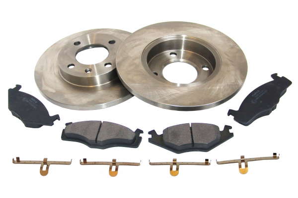 Kit disques et plaquettes de frein
