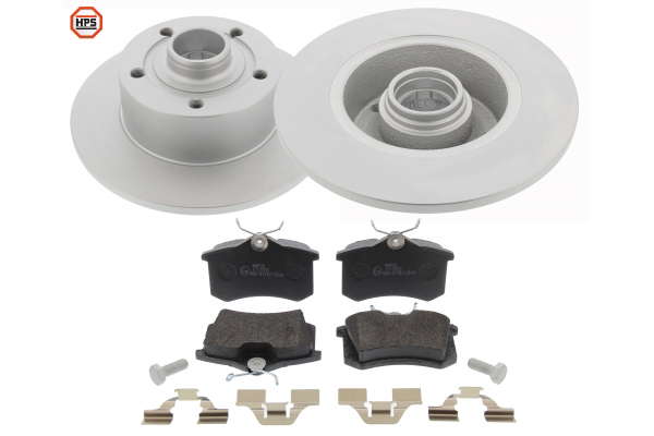 Kit disques et plaquettes de frein