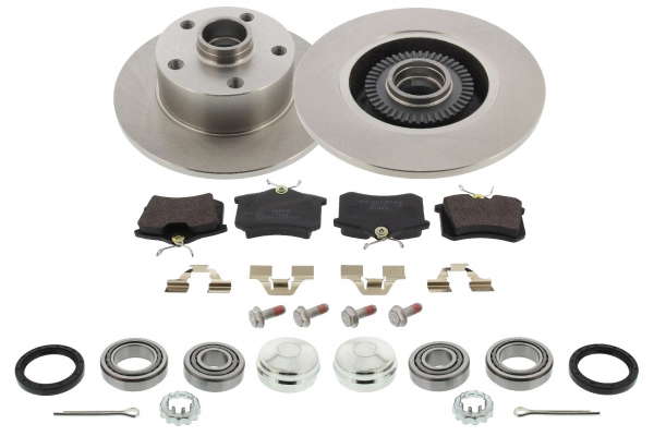 Kit disques et plaquettes de frein