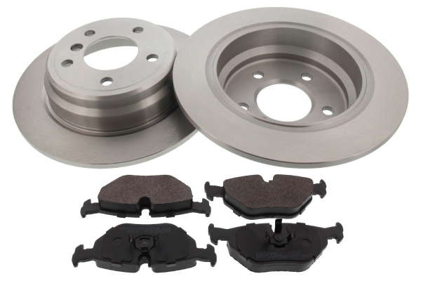 Kit disques et plaquettes de frein