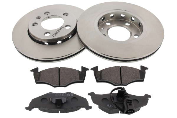 Kit disques et plaquettes de frein