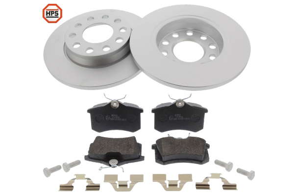 Kit disques et plaquettes de frein