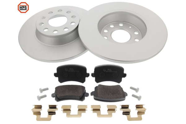 Kit disques et plaquettes de frein