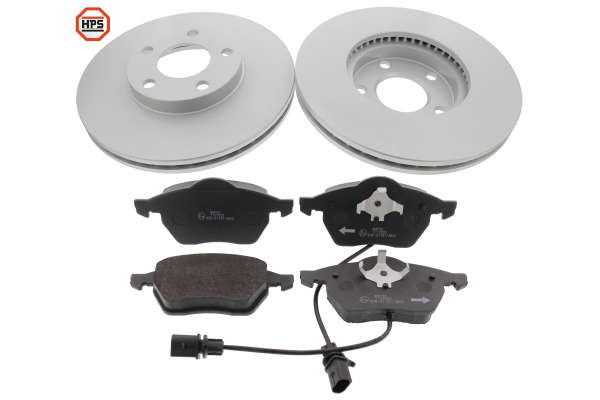Kit disques et plaquettes de frein