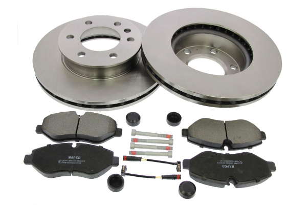 Kit disques et plaquettes de frein
