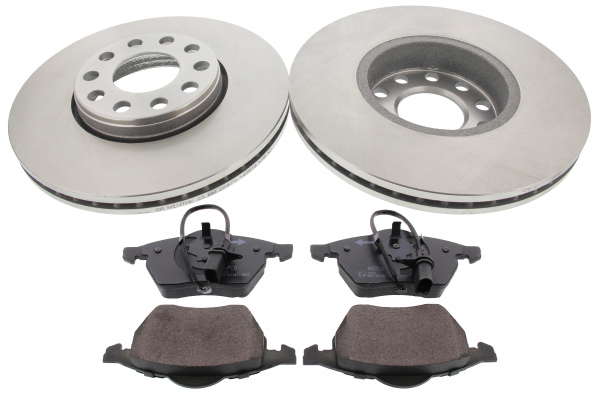 Kit disques et plaquettes de frein