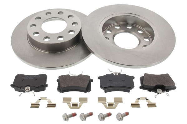 Kit disques et plaquettes de frein