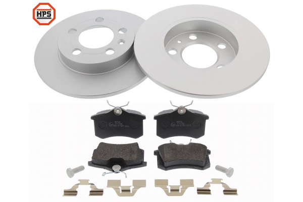 Kit disques et plaquettes de frein