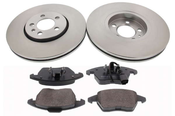 Kit disques et plaquettes de frein