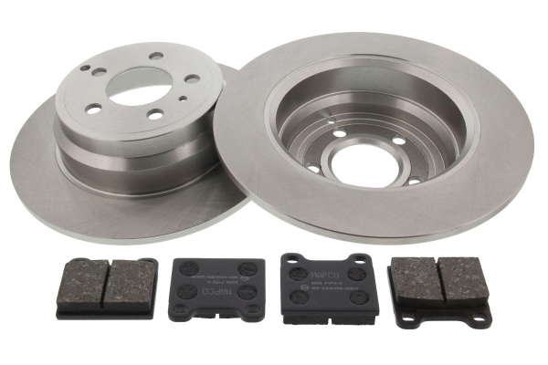 Kit disques et plaquettes de frein