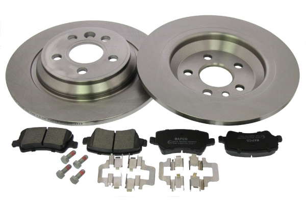 Kit disques et plaquettes de frein