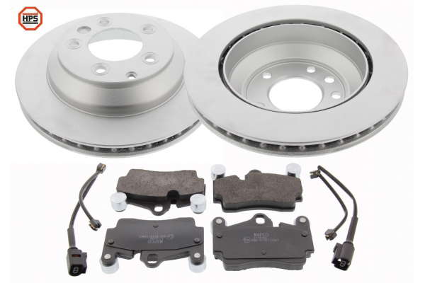 Kit disques et plaquettes de frein