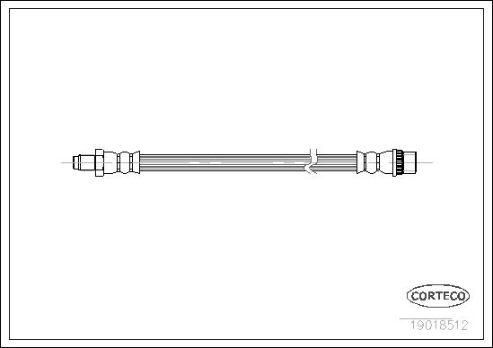 FLEXIBLE DE FREIN RENAULT LAGUNA RE