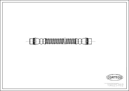 FLEXIBLE DE FREIN PSA-FIAT-LANCIA R