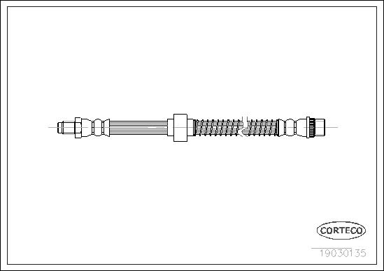 FLEXIBLE DE FREIN CITROEN C5 FRONT