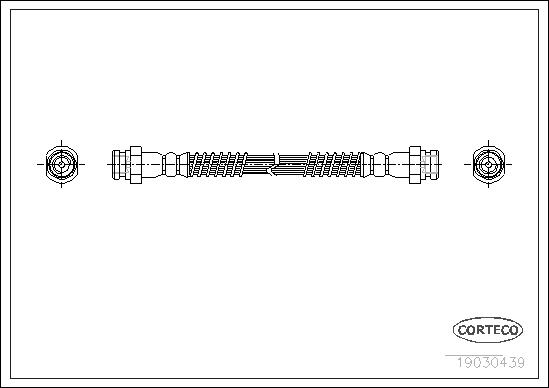 FLEXIBLE DE FREIN MITSUBISHI PAJERO