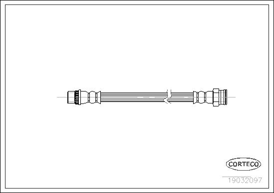 FLEXIBLE DE FREIN CITROEN BERLINGO